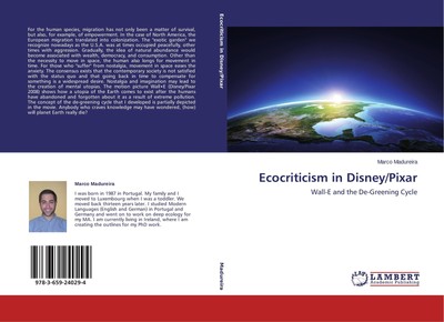 Ecocriticism in Disney/Pixar Marco Madureira