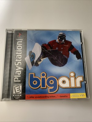 Big Air Ps1 Black Label CIB PlayStation 1