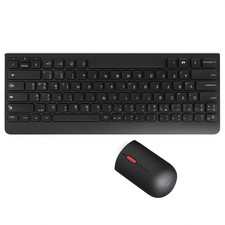 Lenovo 510 Wireless Keyboard Mouse Combo USB Receiver Full Size Black Open Box