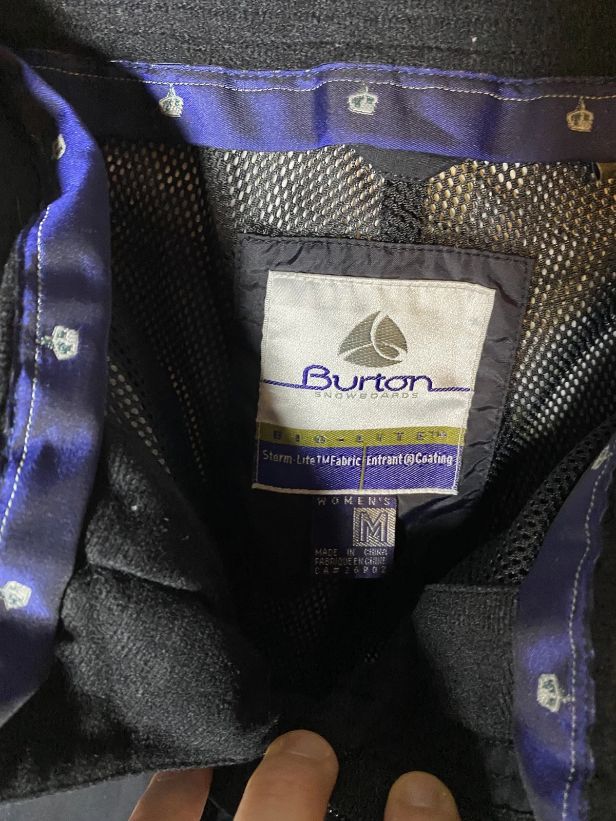 burton bio lite high rise pockets zippers pants