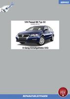 PDF VW Passat B6 (05-10) Reparaturanleitung 6 Gang-Schaltgetriebe 02Q