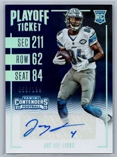Jay Lee 2016 Contenders Playoff Ticket Rookie Auto /199 #124