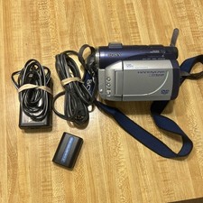 Sony Handycam DCR-DVD300 DVD Camcorder W/ Charger FOR REPAIR READ