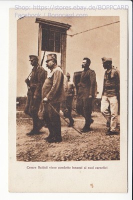 ITALY, POLITICS, CESARE BATTISTI, ITALIA, ca1920