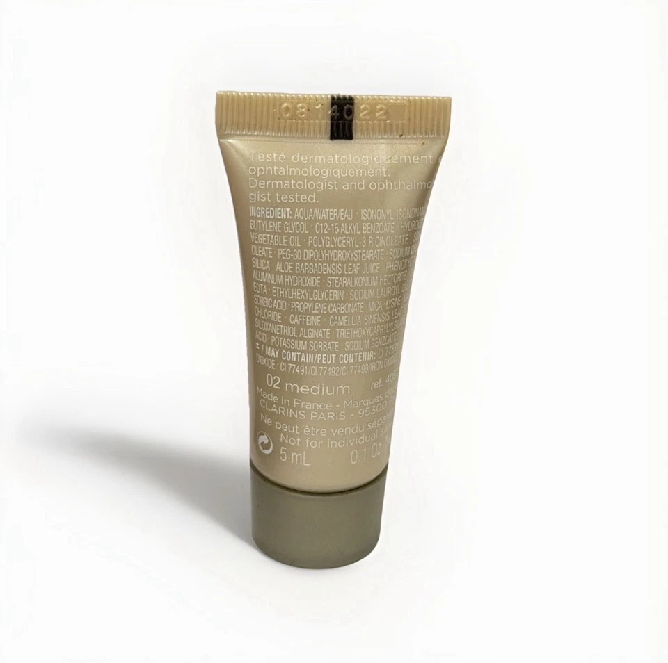 Clarins Instant Concealer Smoothing Long-Lasting Shade 02 Medium 0.1oz NWOB - Image 2 of 2