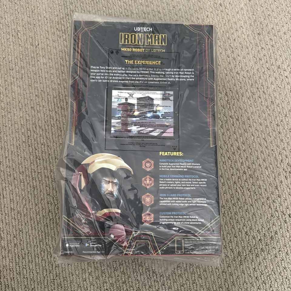 ¡¡¡NUEVO!!! Robot MK50 de UBTECH ROBOT MARVEL AVENGERS ENDGAME IRON MAN MARK 50 Foto 3 de 4