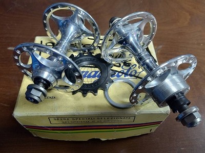 VINTAGE CAMPAGNOLO TRACK RECORD C-RECORD SHERIFF STAR HUBSET COGS LOCK RING BOX