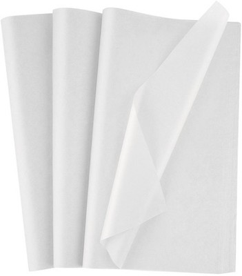 Weiße Seidenpapier Blätter säurefrei Geschenkverpackung Verpackung Polster 45x70cm