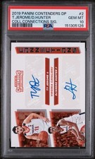 2019 Panini Contenders Draft Picks: Ty Jerome & De'Andre Hunter Connections Auto