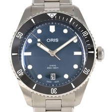 New Oris Divers Date 01 733 7795 4055 Set SS Automatic
