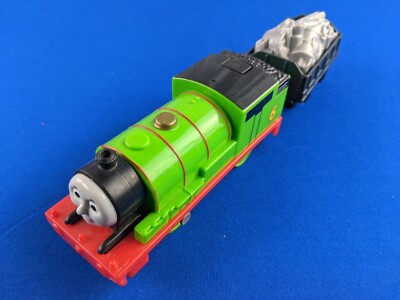 Trackmaster TALKING PERCY and TENDER (2014) / Motorized Thomas Plastic Train