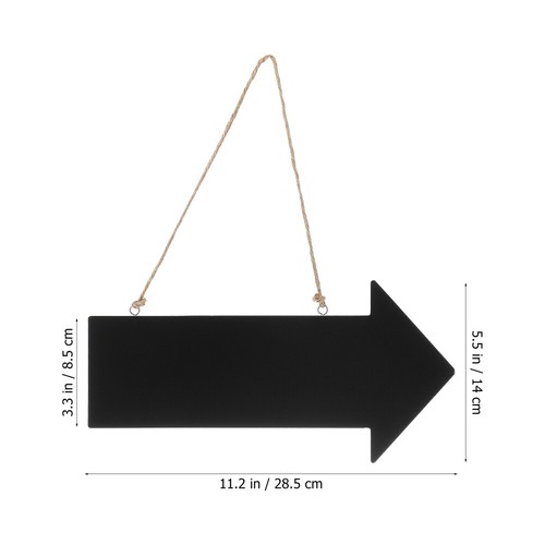 3pcs Wooden Arrow Shaped Sign for Wedding Reception - Picture 9 of 11