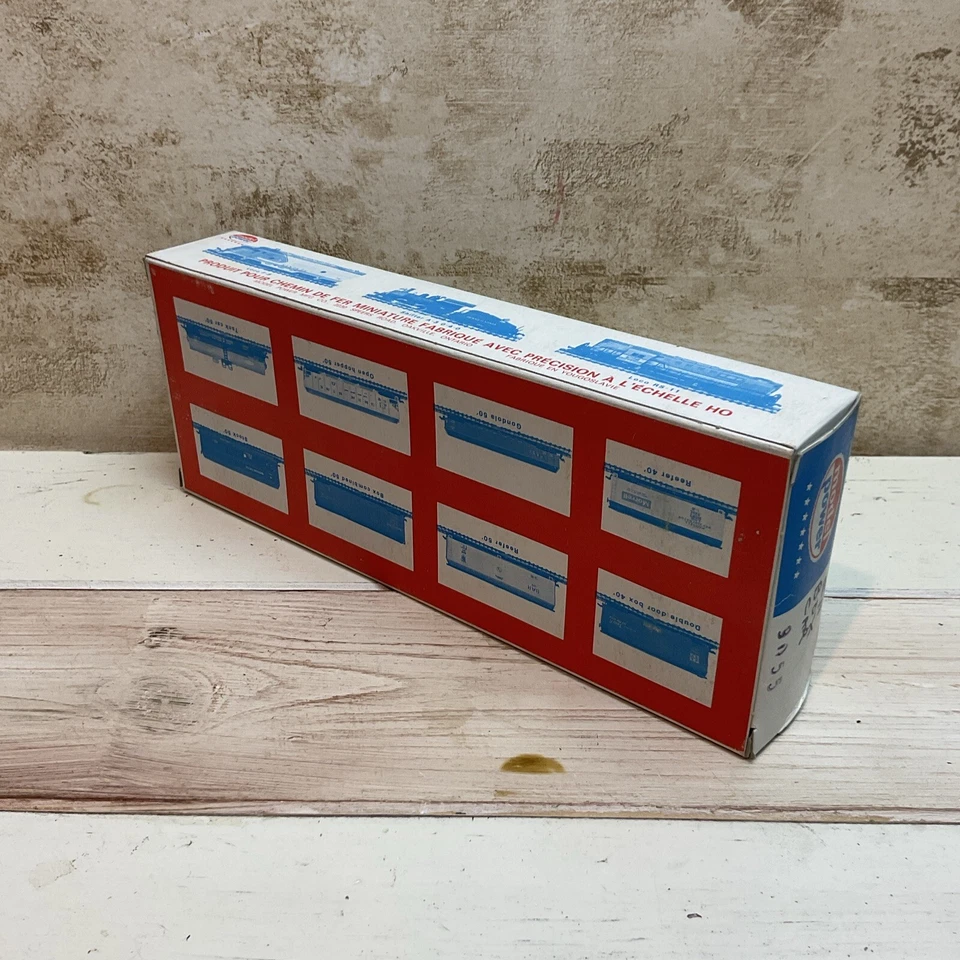 MODEL POWER #9055 C N BOX CAR, Boxed, New Old Stock - Image 3 of 3