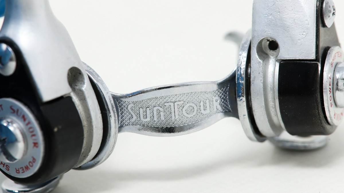 NOS SUNTOUR LD-1500 POWER DOWNTUBE SHIFTERS FRICTION VINTAGE
