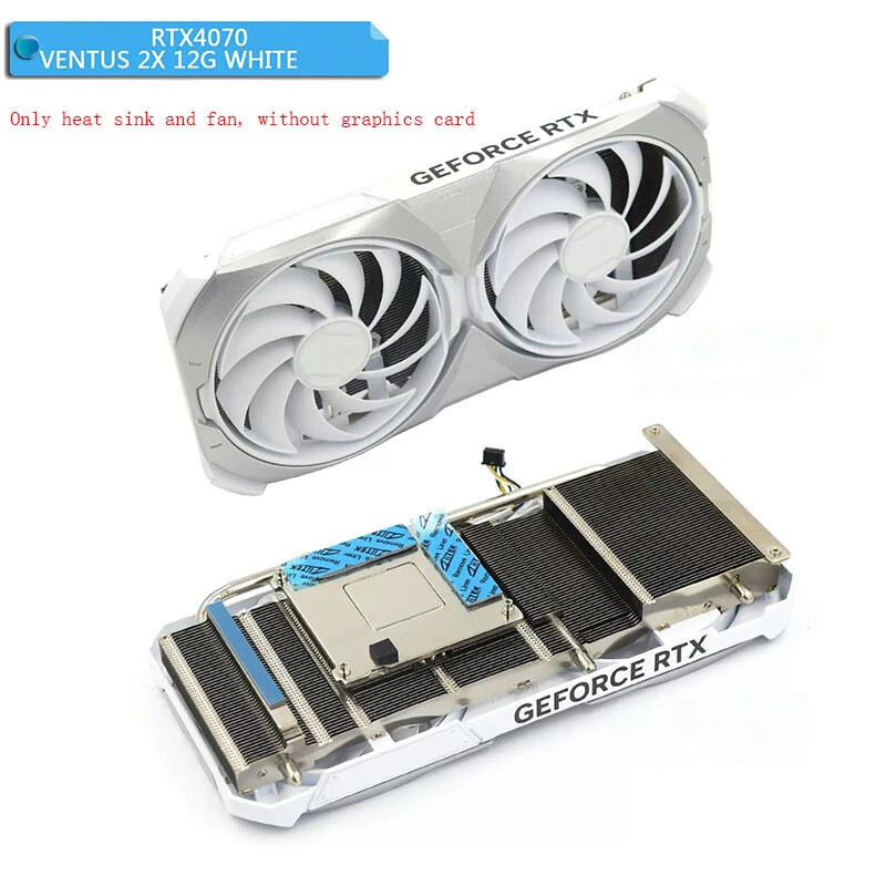 For MSI RTX4060 4060Ti 4070S 4070Ti VENTUS 2X Graphics Card Cooler w/ Fan New - Image 2 of 4