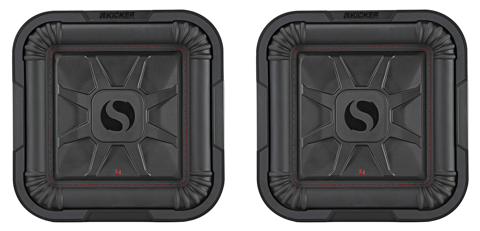 2 KICKER 46L7T104 10 автомобильных сабвуферов L7T мощностью 1000 Вт Solo-Baric Subs L7T102 DVC 4-омный 73090₽