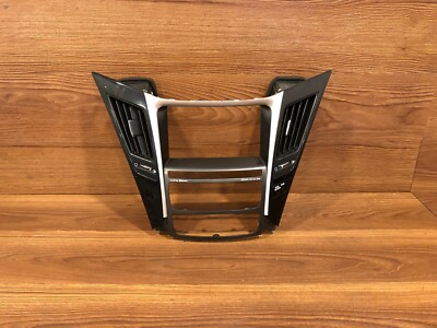 2014 HYUNDAI SONATA FRONT RADIO STEREO SCREEN FRAME AIR VENT BEZEL TRIM OEM