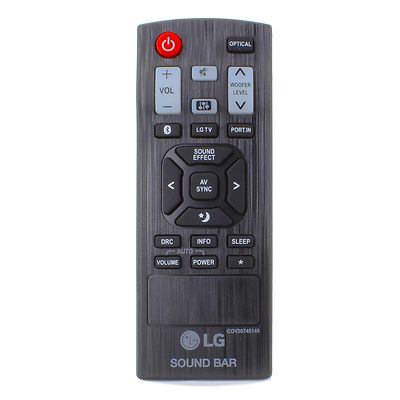 Original LG Fernbedienung für LAS350B 2.1 Kanal 120 W Soundbar mit kabelgebundenem Subwoofer