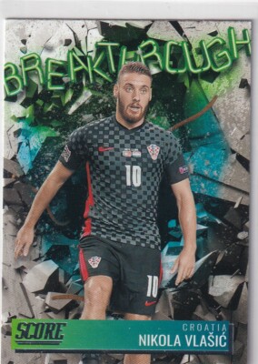 Panini FIFA Score 2021-22 Soccer Cards Breakthrough Team Nr. 8 Nikola Vlasic
