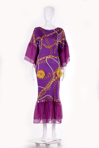 Women Clothing Jersey Dress Luxury Haute Couture Fashion Elegant Gown Prom Wrap - Picture 4 of 24