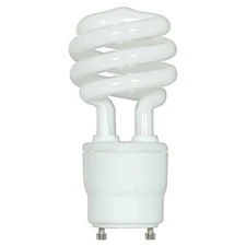 S8209 18GU24/41 Compact Fluorescent Spiral 18W 120V T2 GU24 4100K Cool White