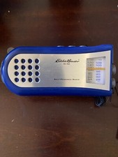 Eddie Bauer Self-Powered Radio and Flashlight with Dynamo Battery New w/ Tags