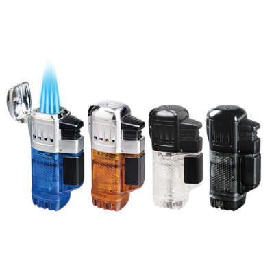 Vector Quadtank Quad Torch Lighter High Capacity Windproof 12k ft Altitude