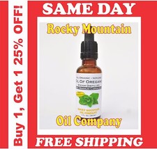 ALL ORGANIC OIL OF OREGANO 1oz WILD NON GMO WILD MEDITERRANEAN