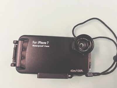 iPhone 7 Waterproof Case 130 ft 40m Wasserdicht Tauchen Motorrad