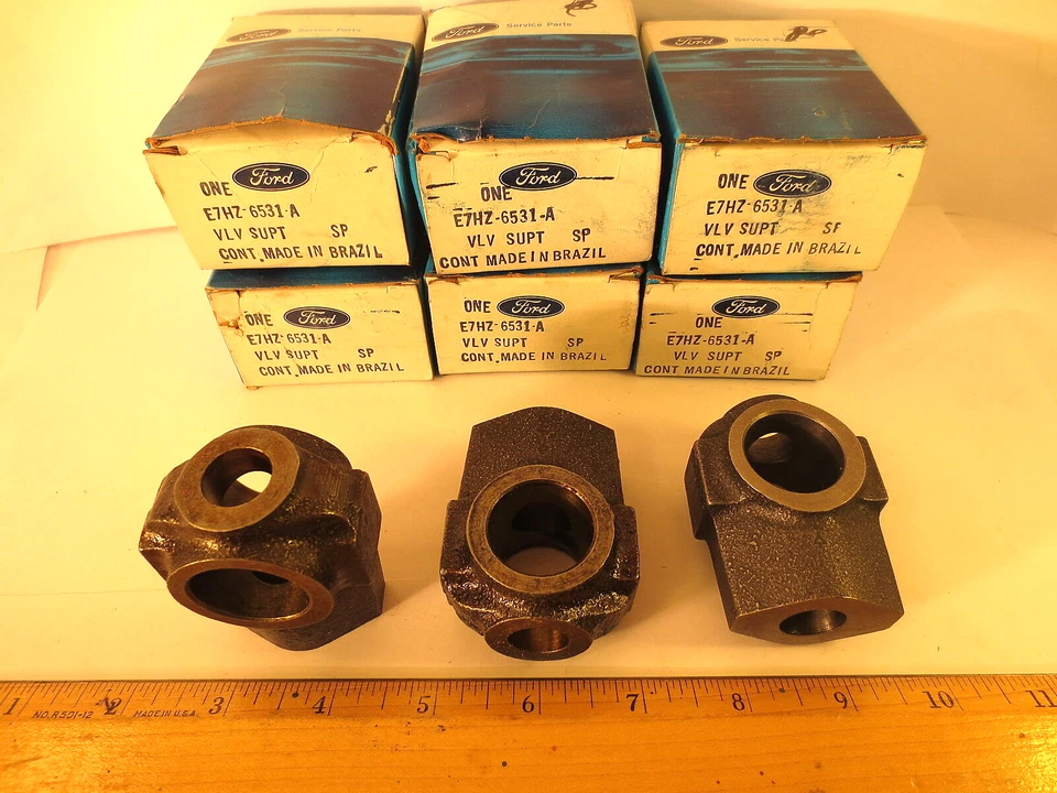 UNA PIEZA DE FABRICANTE ORIGINAL, SOPORTE DE VÁLVULA DE CAMIÓN PESADO FORD 1987, E7HZ-6531-A ENVÍO GRATUITO Foto 3 de 3