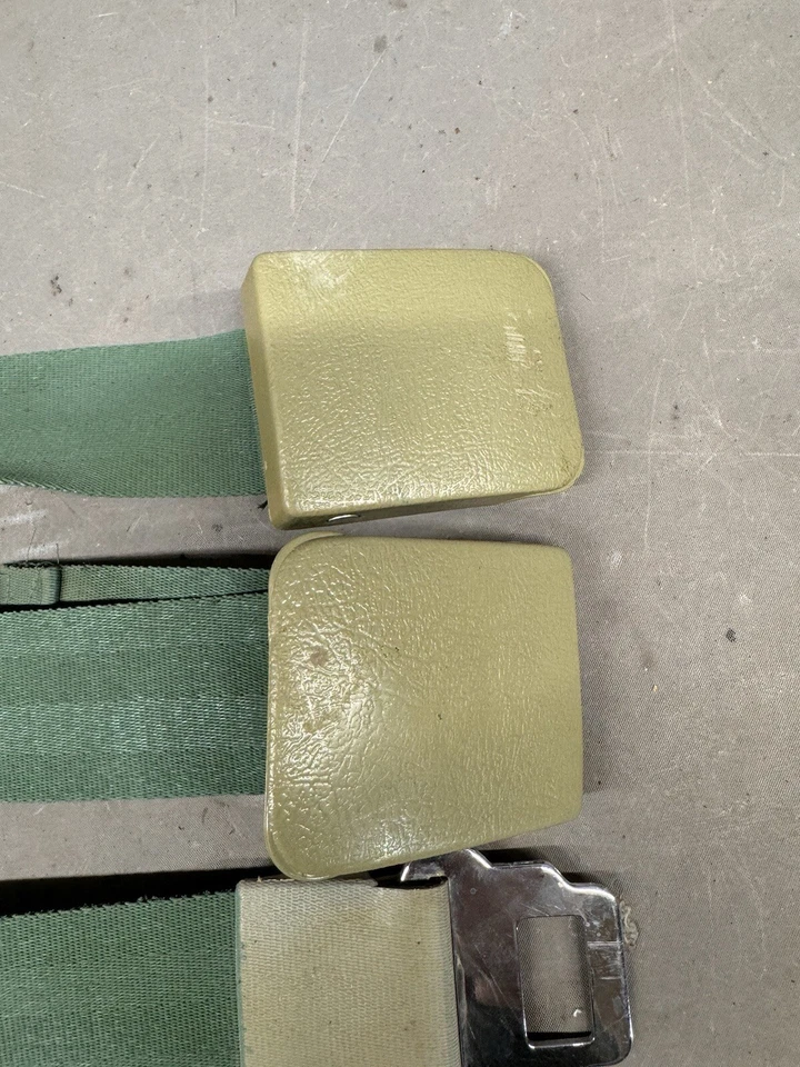 Ford Galaxie Mustang 1967 1968 cinturones de seguridad Falcon Fairlane Torino Ranchero OEM OE Foto 3 de 4