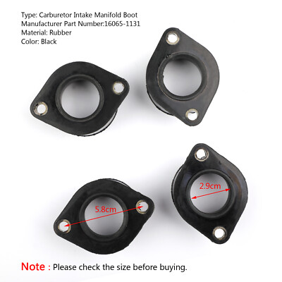 その他 4 1 3 Carburetor Holder Intake Manifold Boot For Kawasaki KZ1000 KZ1100