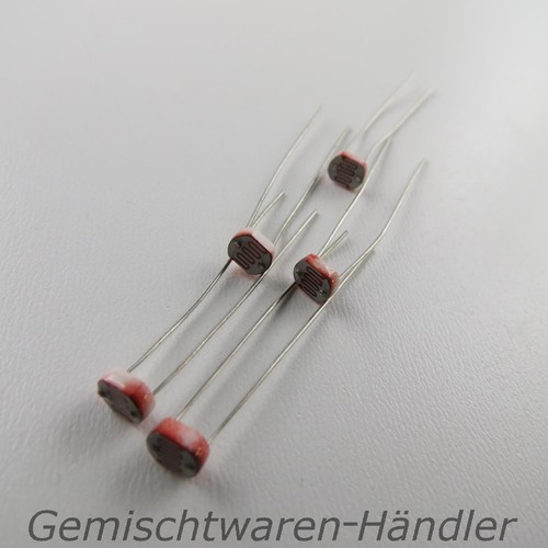 5 x Fotowiderstand 5mm 30K - 2M GL5537 LDR Photowiderstand Fotowiderstände - 第 1/1 張圖片