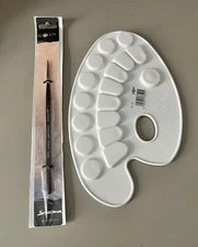 Scale75 Kolinsky Tajmyr N. 1 Paint Brush + Paint Palette