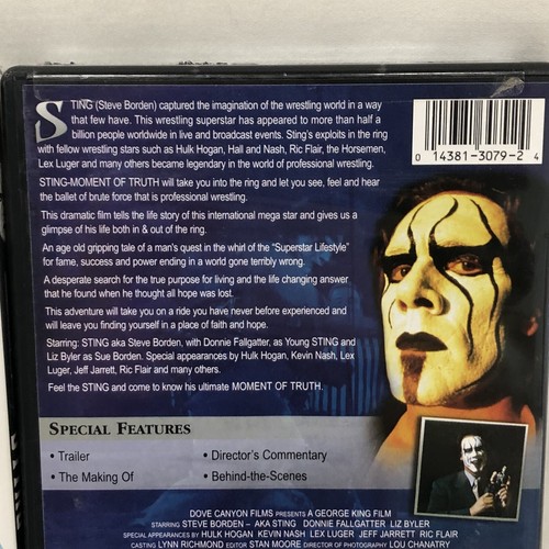 WWE The Best of Sting Wrestling 3 Discs + Moment Of Truth Bundle Set Lot AUS - Picture 5 of 16