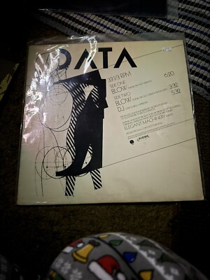 Data - Blow, 12'', (Vinyl) Single Remixes Vintage Elegant Machinery Record