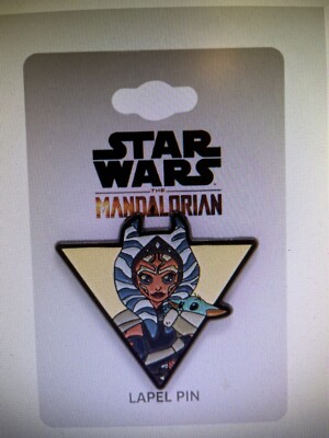 Star Wars The Mandalorian Chibi Ashoka & Grogu Enamel Pin - BoxLunch Exclusive