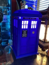 dr who tardis dvd lamp prop 3D printed 2 Foot tall Huge