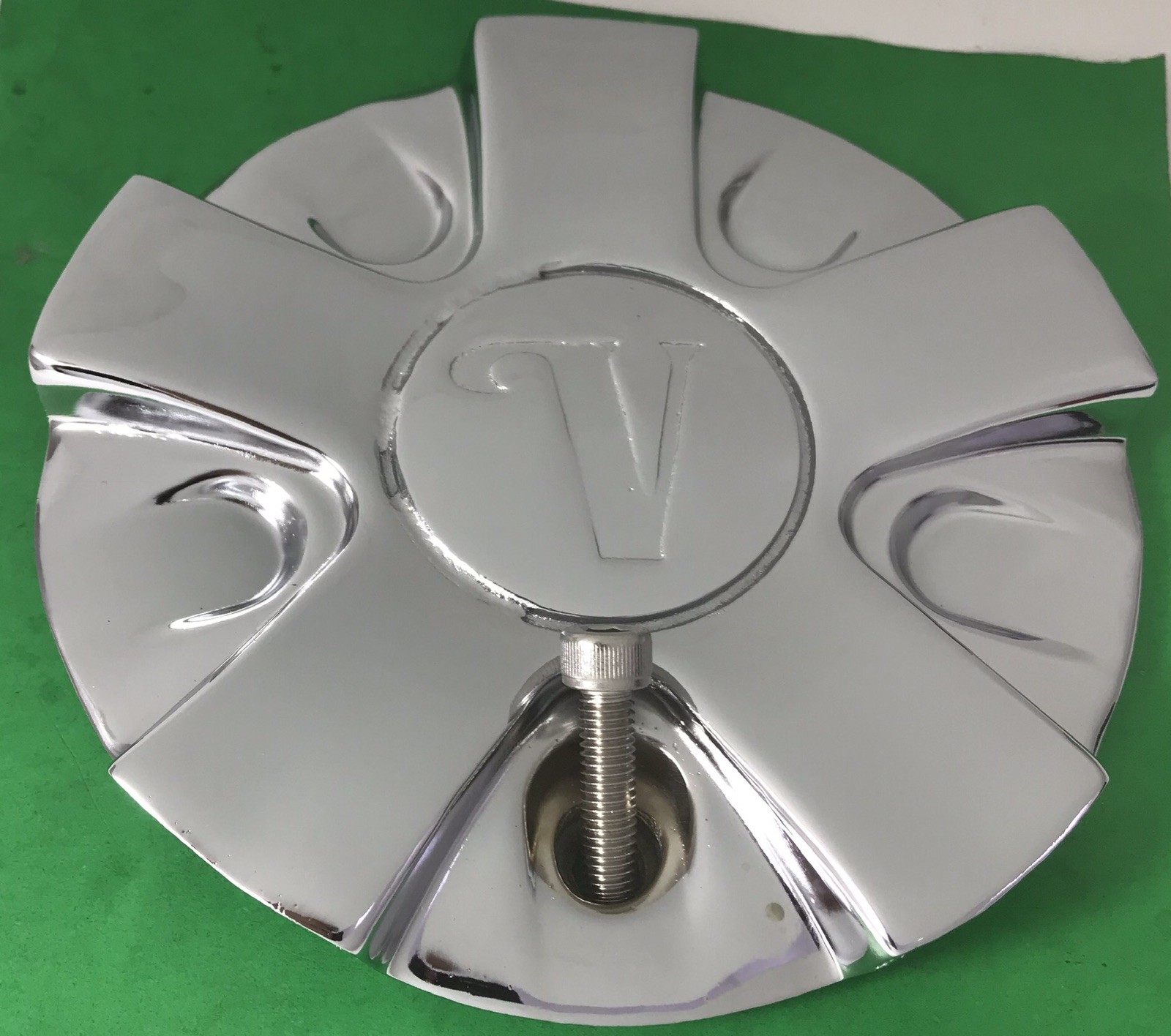 VELOCITY  CENTER CAP #  LG0509-29 CHROME WHEELS CENTER CAP