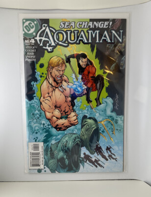 Aquaman #4 Sea Change DC Comics 2003 VF 1st Print