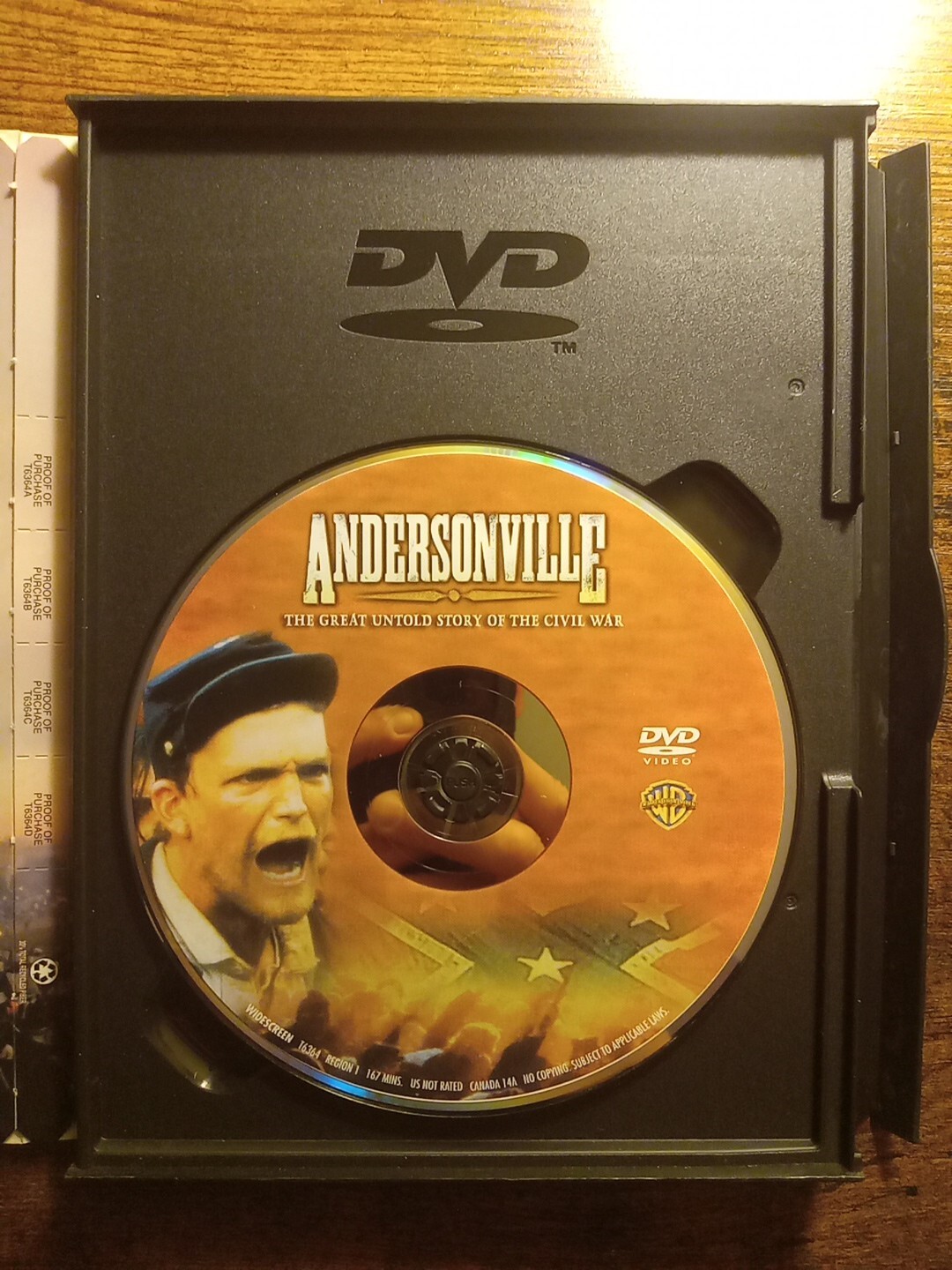 Andersonville (DVD) 2003 Civil War Film RARE OOP Ships Free