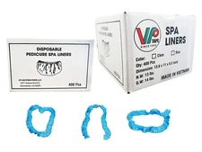 400 Pcs Disposable Liners For Spa Pedicure Massage Chair - Blue(1200mm X 1200mm)