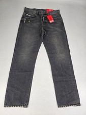 Diesel 2020 D-Viker  Regular Fit Mid Waist Straight Leg Jeans Hose Gr 33/32