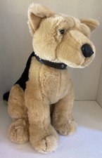 German Shepard Plush Dog 14  Goffa Plush Stuffed Animal