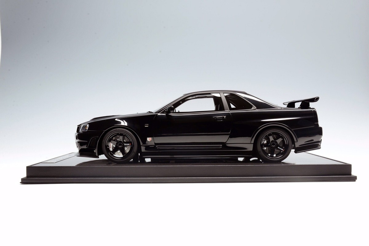 Motorhelix 1/12 Nissan GTR R34 Skyline Z-tune Nismo Black No Motorhelix 1/12 Nissan GTR R34 Skyline Z-tune Nismo Black No