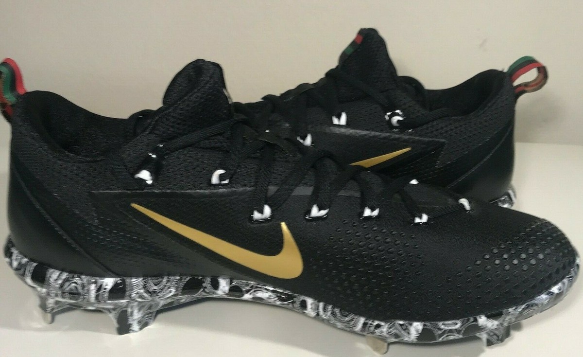 Nike Vapor Ultrafly Elite Baseball Cleats BHM Black History Month AO1007-077 Rare Nike Vapor Ultrafly Elite Baseball Cleats BHM AO1007  main image 4