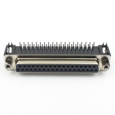 1Pcs D-SUB 37 Pin Female Right Angle PCB Socket Connector Adapter 2 Rows DB37F