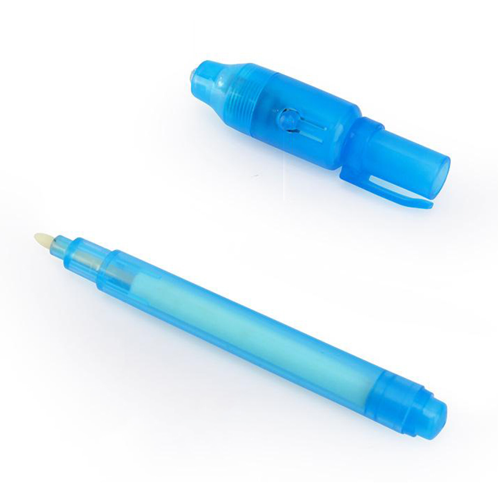 Produktbild von 6 Stücke Unsichtbare Tintenstift Set Mit UV Licht - Neon