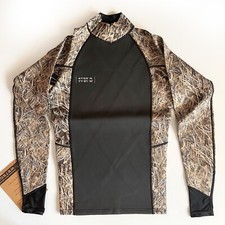 Wetsox Mens M Neoprene Surf Swimming Wetsuit Flex 1MM Skins LS Jacket Top NWT