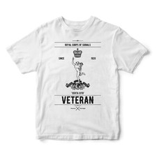 P.I.G HM British Armed Forces Royal Corps of Signals Veteran *027* T-shirt
